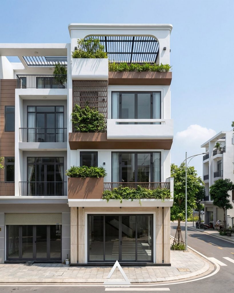 Kiến Trúc Nhà Phố Hiện đại 6x18m