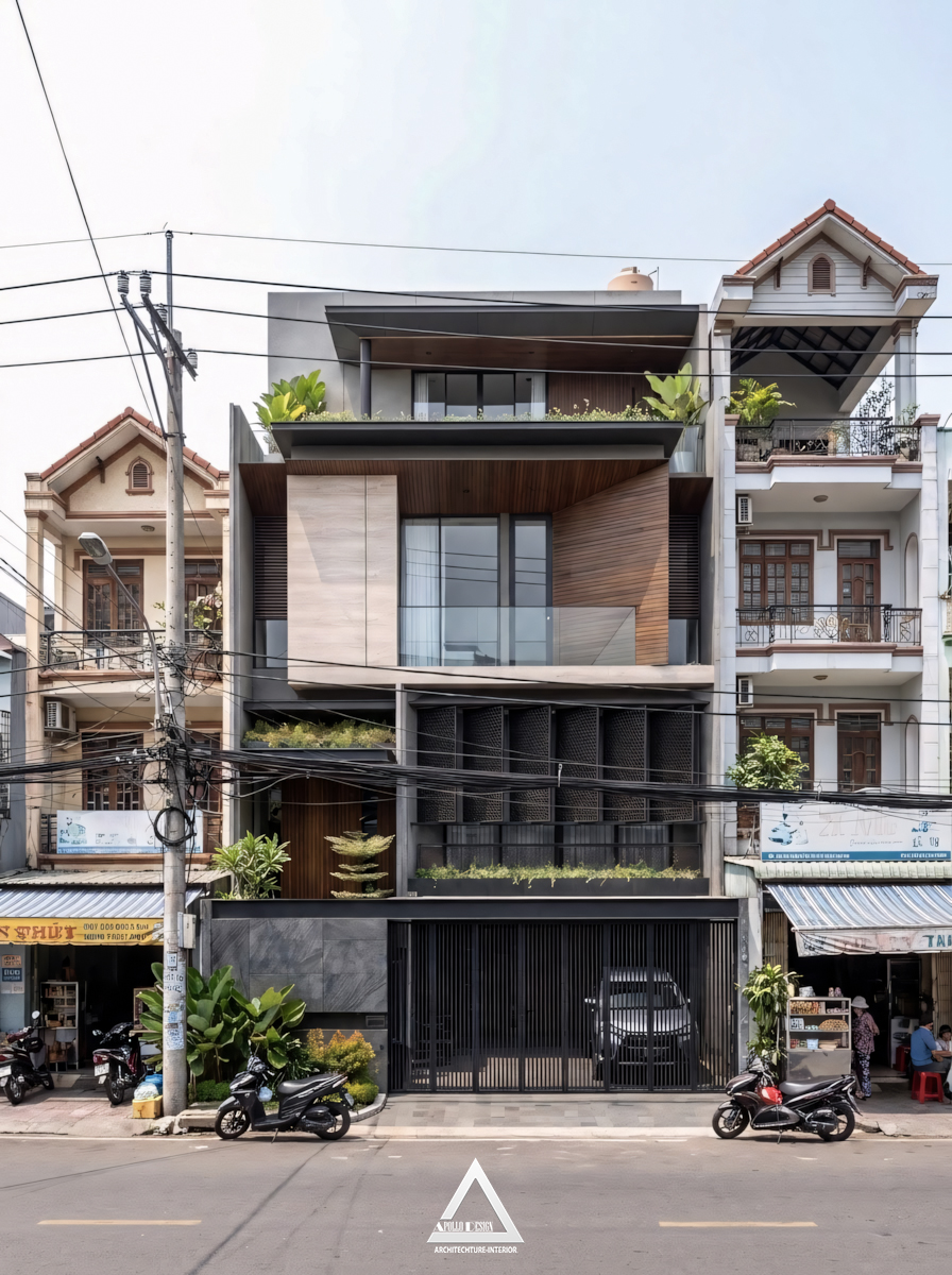 Lm House Nhà Phố Hiện đại 7.8x16m Tại Tp.hcm.
