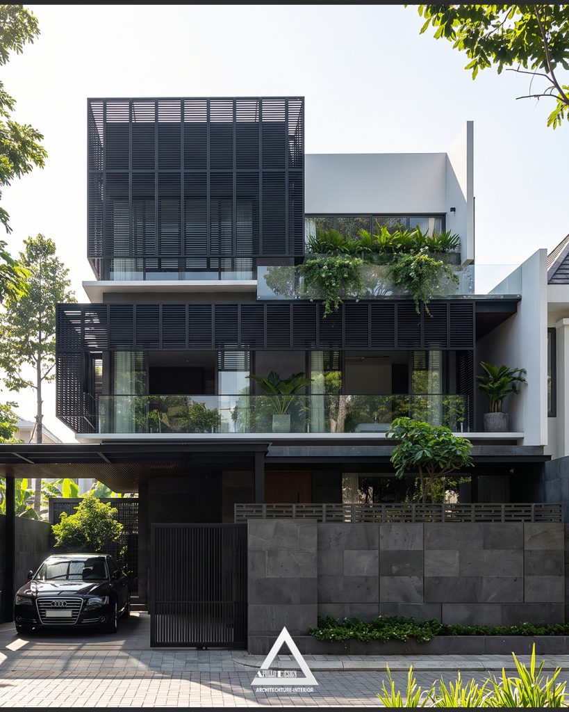 Mặt Tiền Qa House Nhà Hiện đại 12x20m Tại Cần Thơ